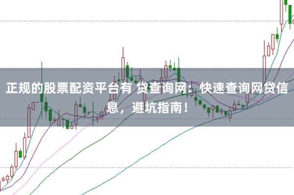 正规的股票配资平台有 贷查询网：快速查询网贷信息，避坑指南！