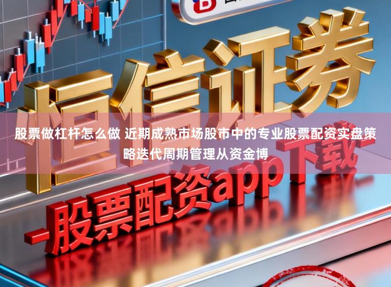 股票做杠杆怎么做 近期成熟市场股市中的专业股票配资实盘策略迭代周期管理从资金博