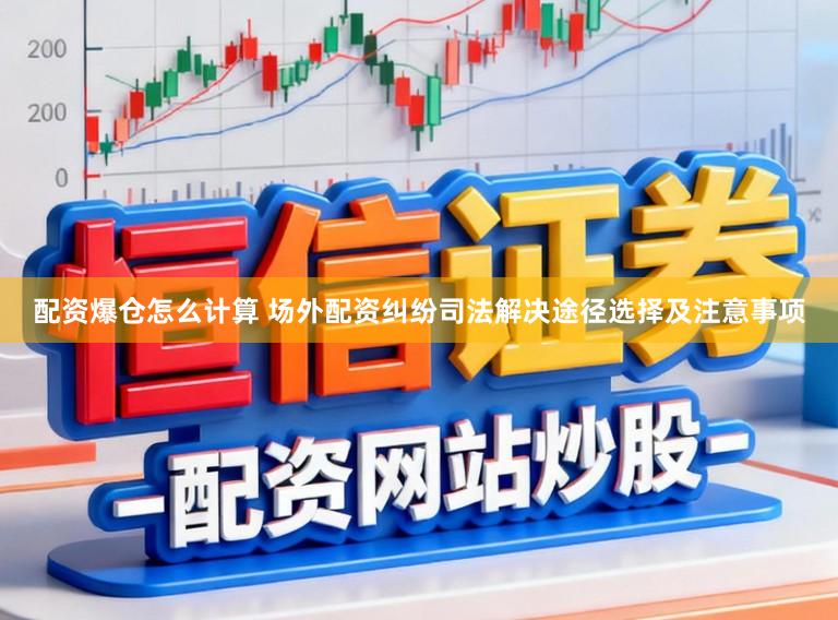 配资爆仓怎么计算 场外配资纠纷司法解决途径选择及注意事项