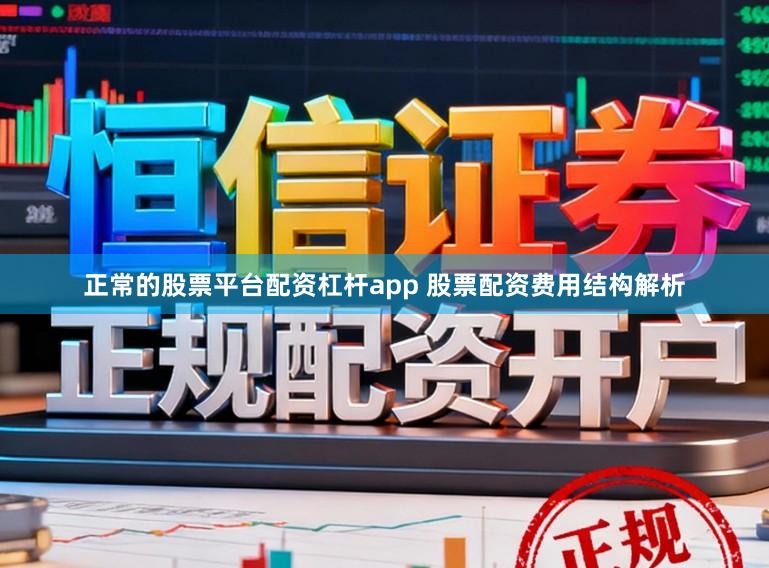 正常的股票平台配资杠杆app 股票配资费用结构解析