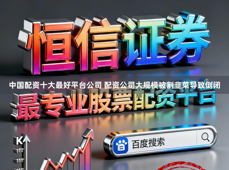 中国配资十大最好平台公司 配资公司大规模被割韭菜导致倒闭